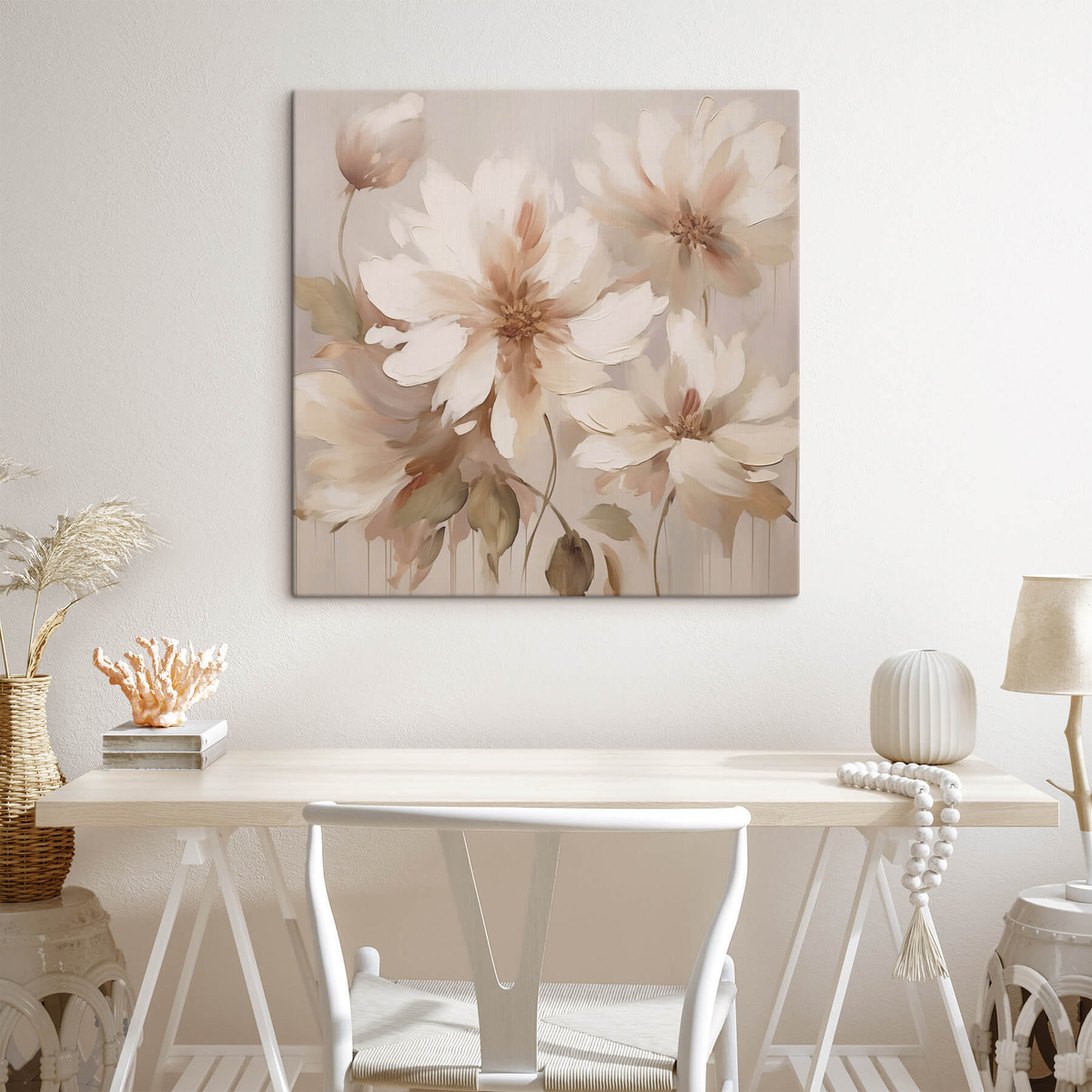 Abstracte bloemen — interieur 3