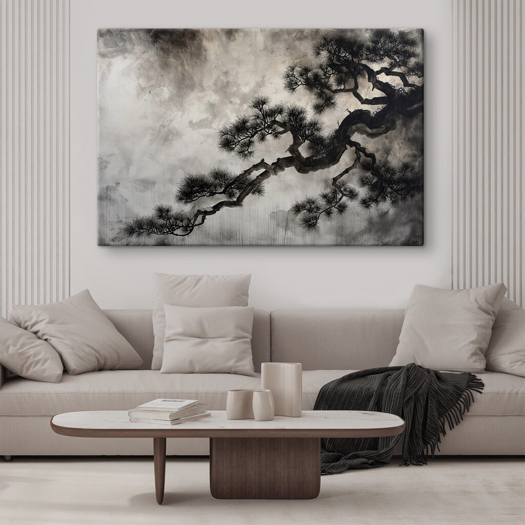 Boom met takken — interieur 1