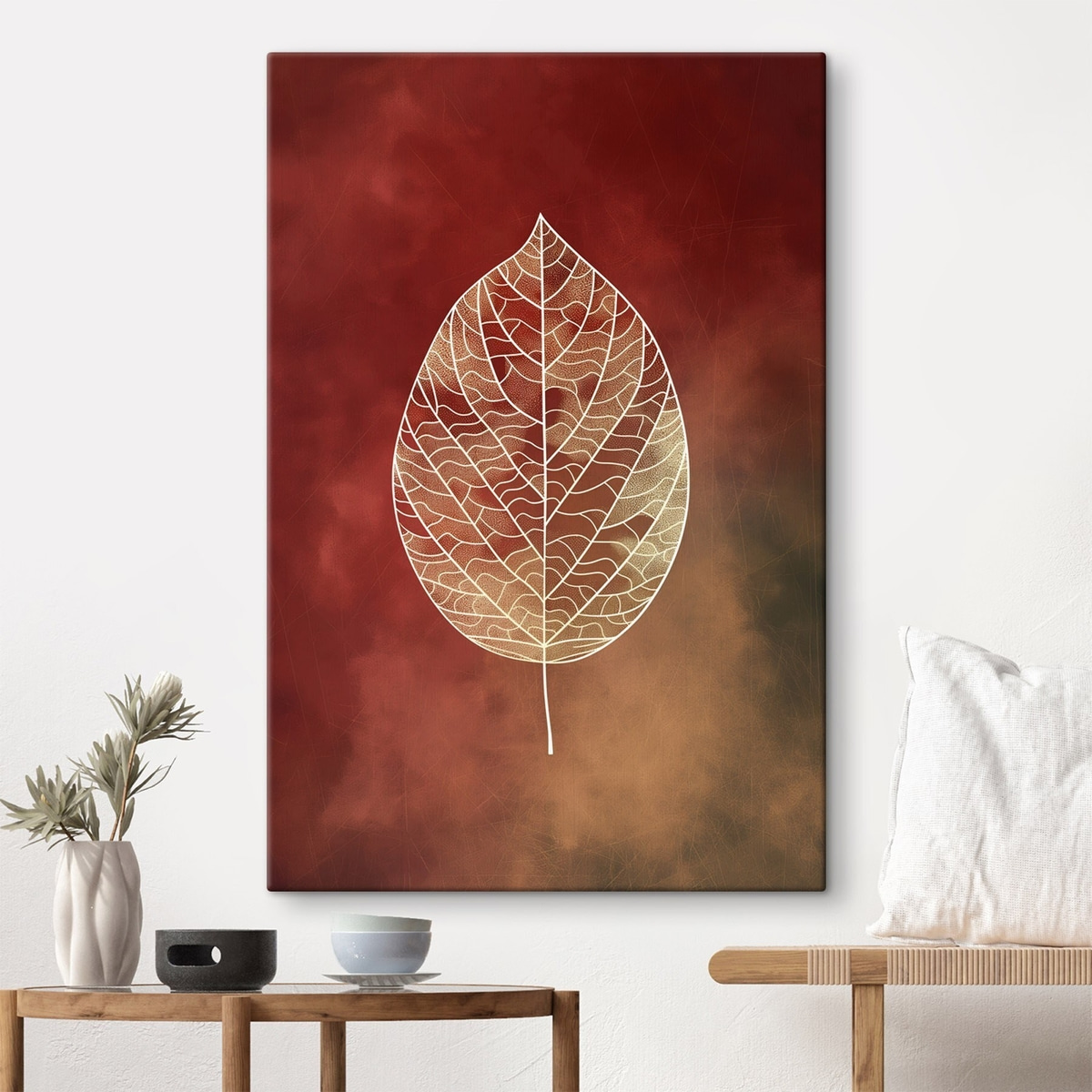Bladeren in verschillende kleuren — interieur 2