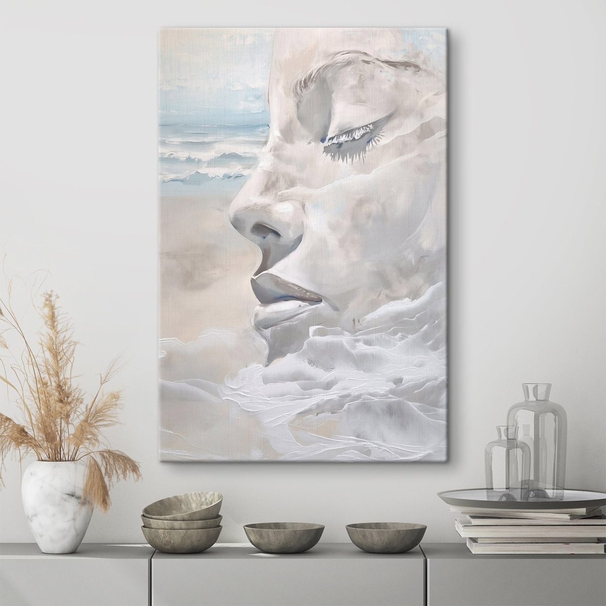 Koppel in de wolken — interieur 1