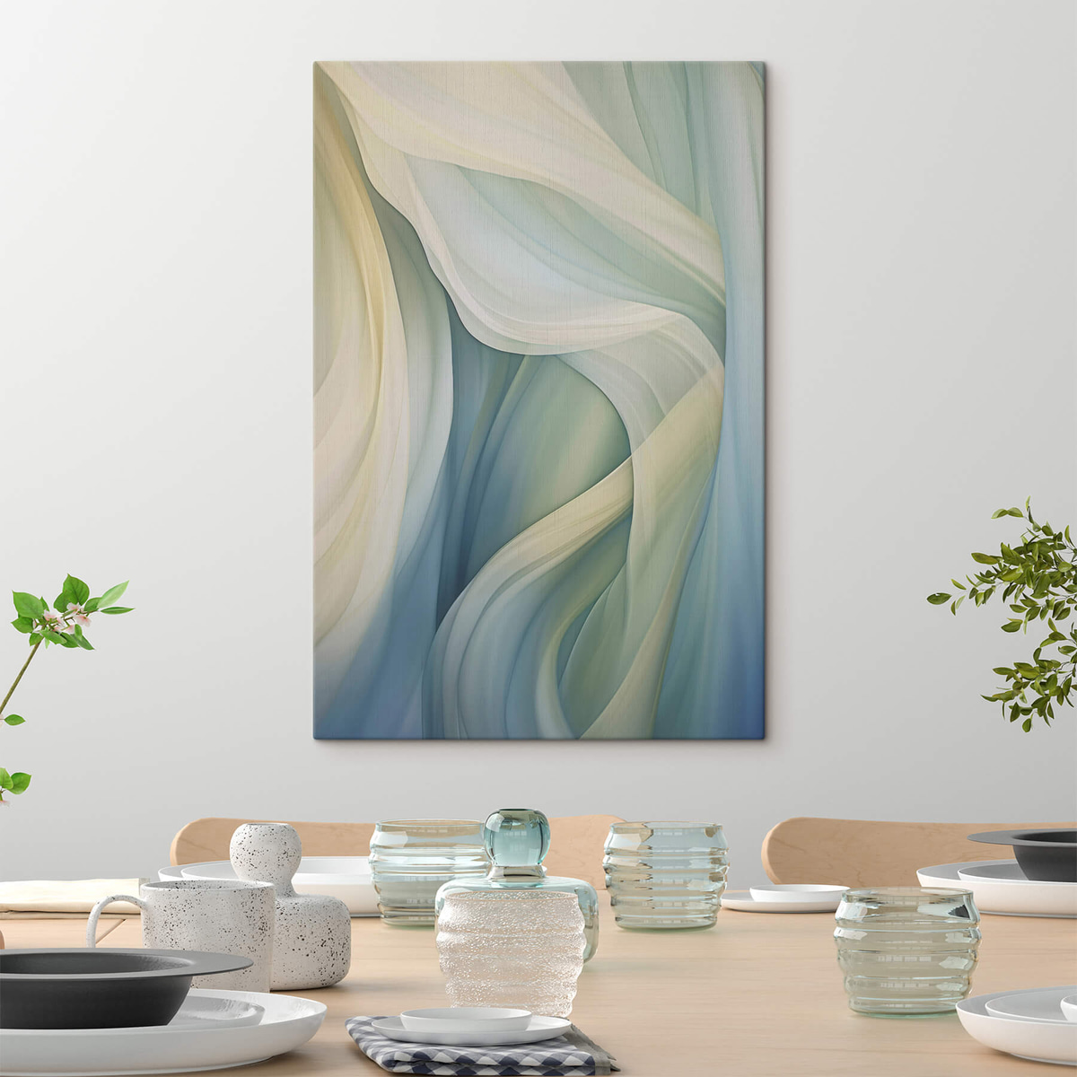 Abstracte golven — interieur 1