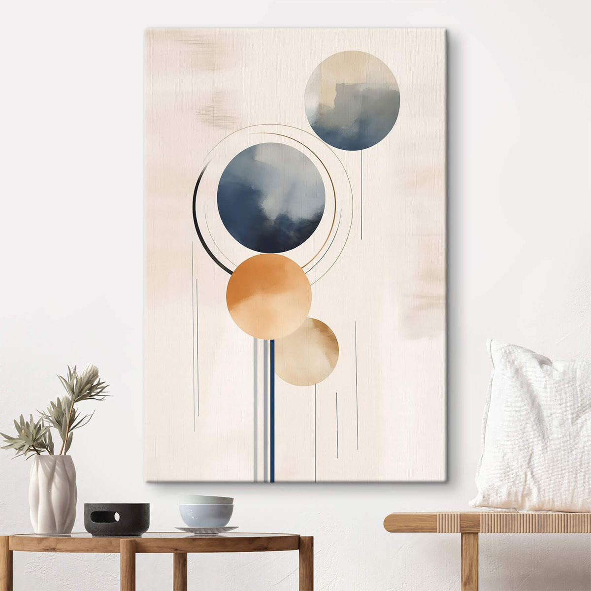 Abstractie met bollen — interieur 3