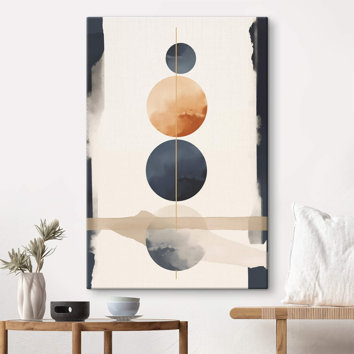 Abstractie met bollen — interieur 2