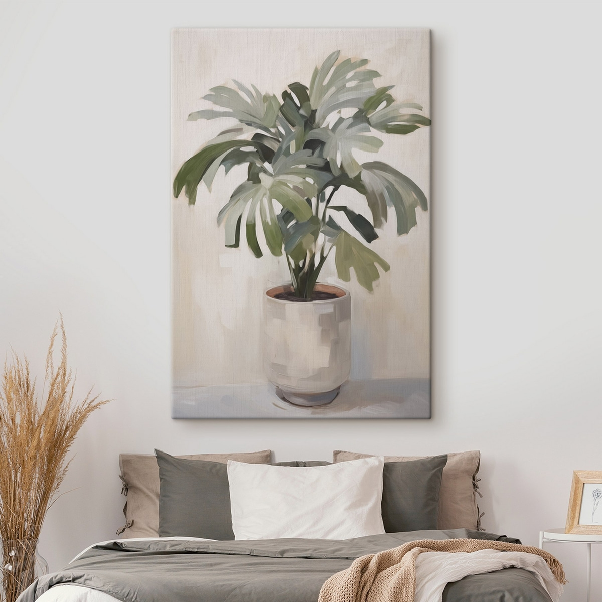 Een plant in een pot — interieur 1