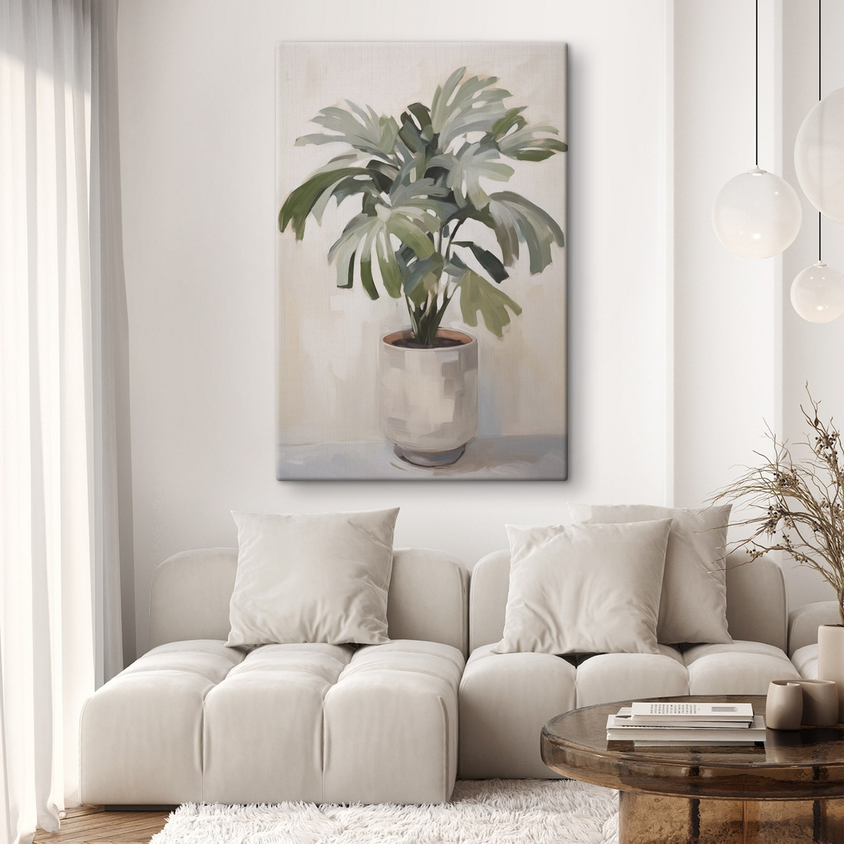 Een plant in een pot — interieur 2