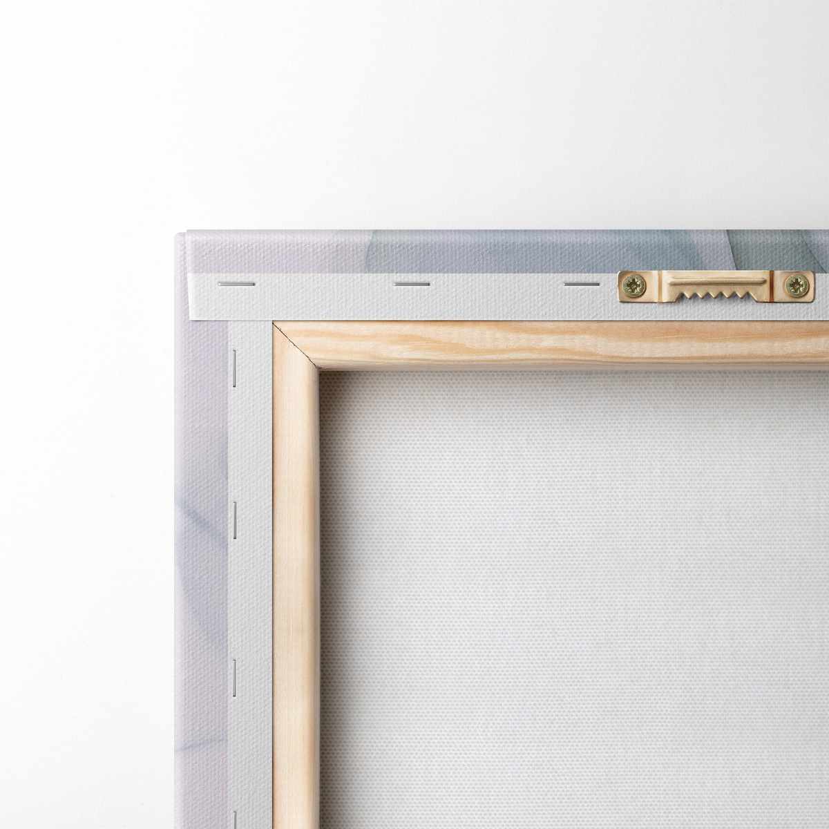 Abstracte delicate bloem — achterkant