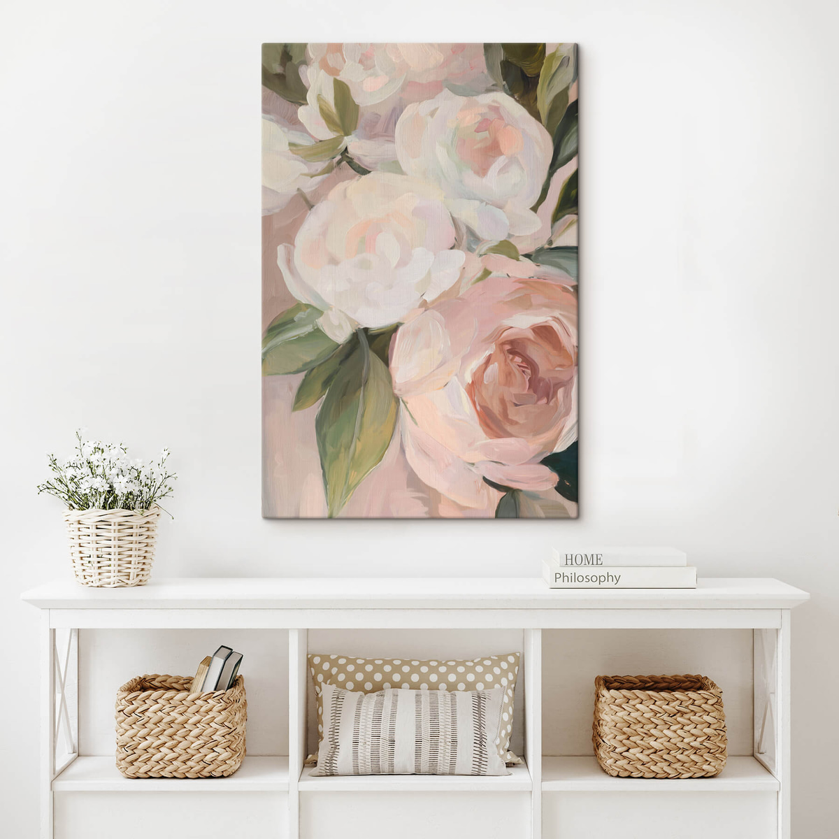 Abstract boeket bloemen — interieur 1