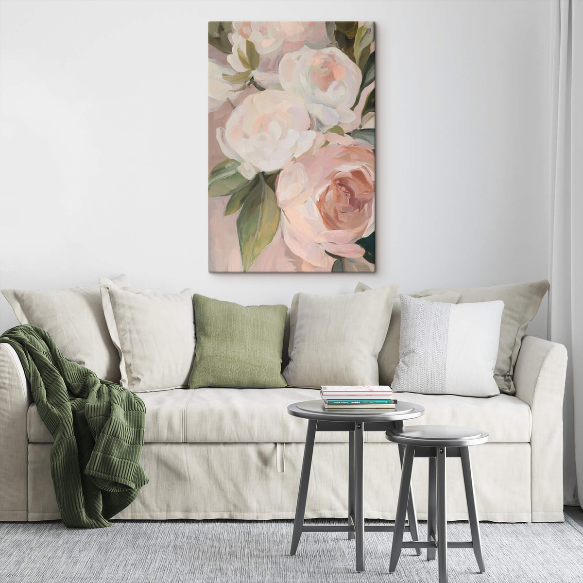 Abstract boeket bloemen — interieur 3
