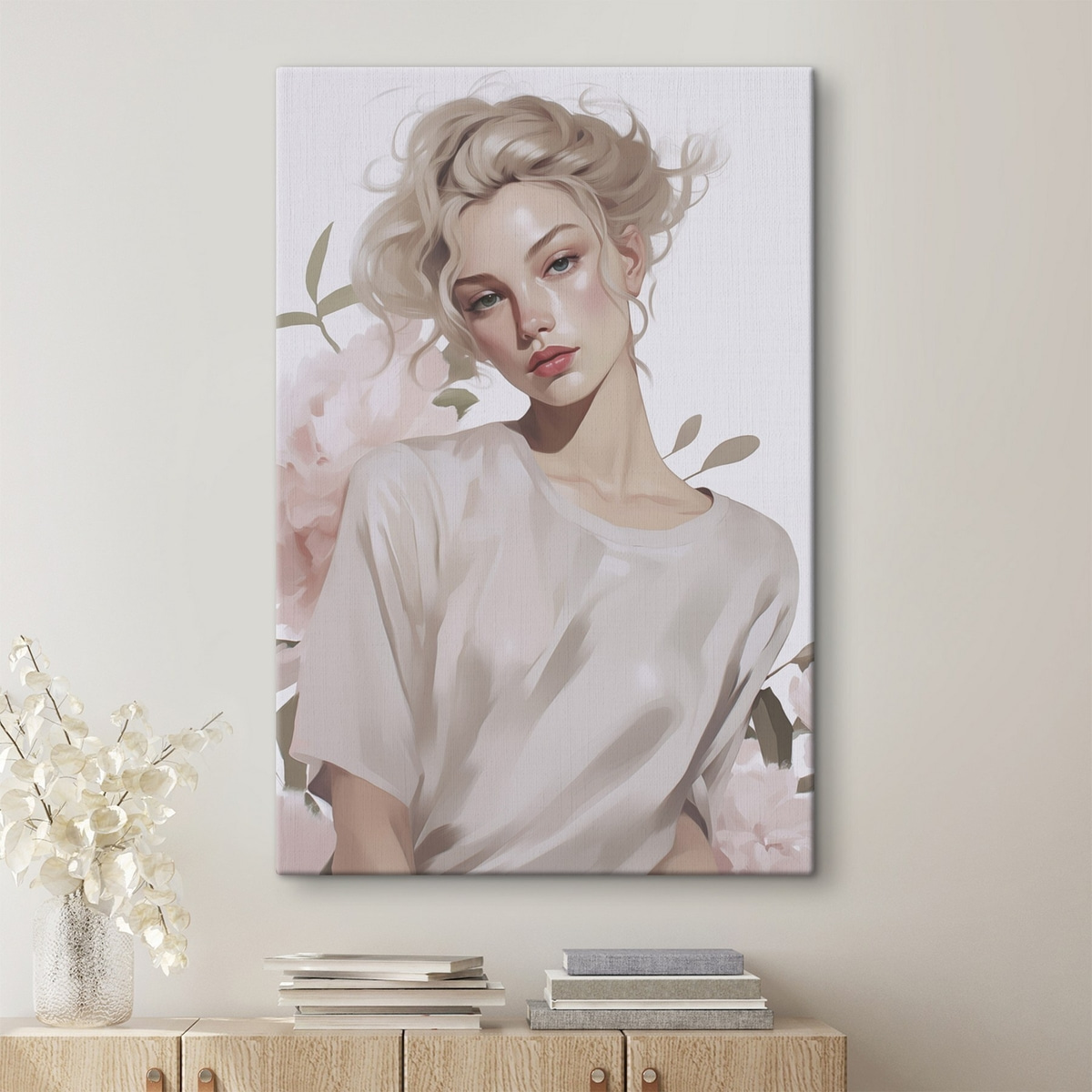 Portret van een meisje — interieur 1