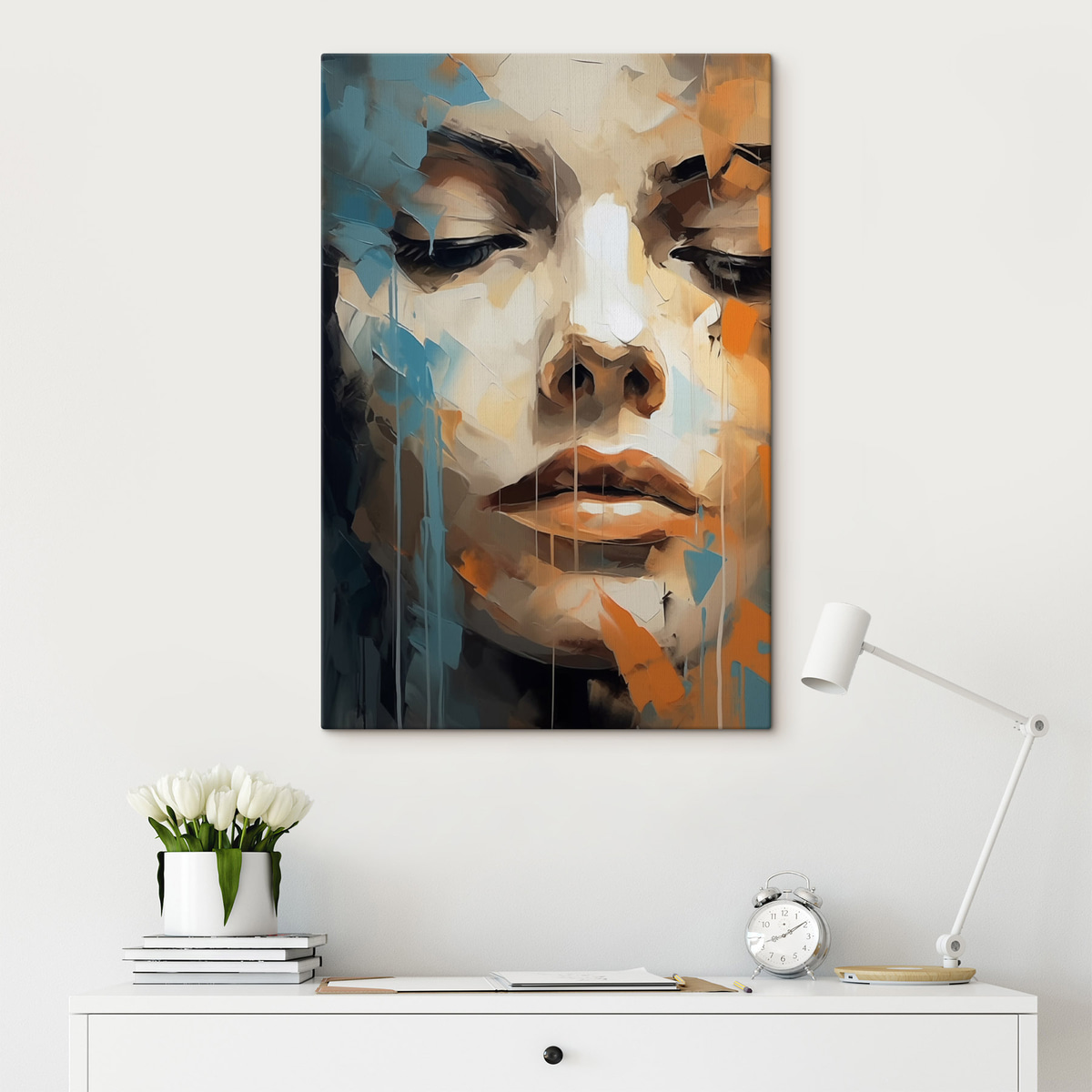 Abstract portret — interieur 2