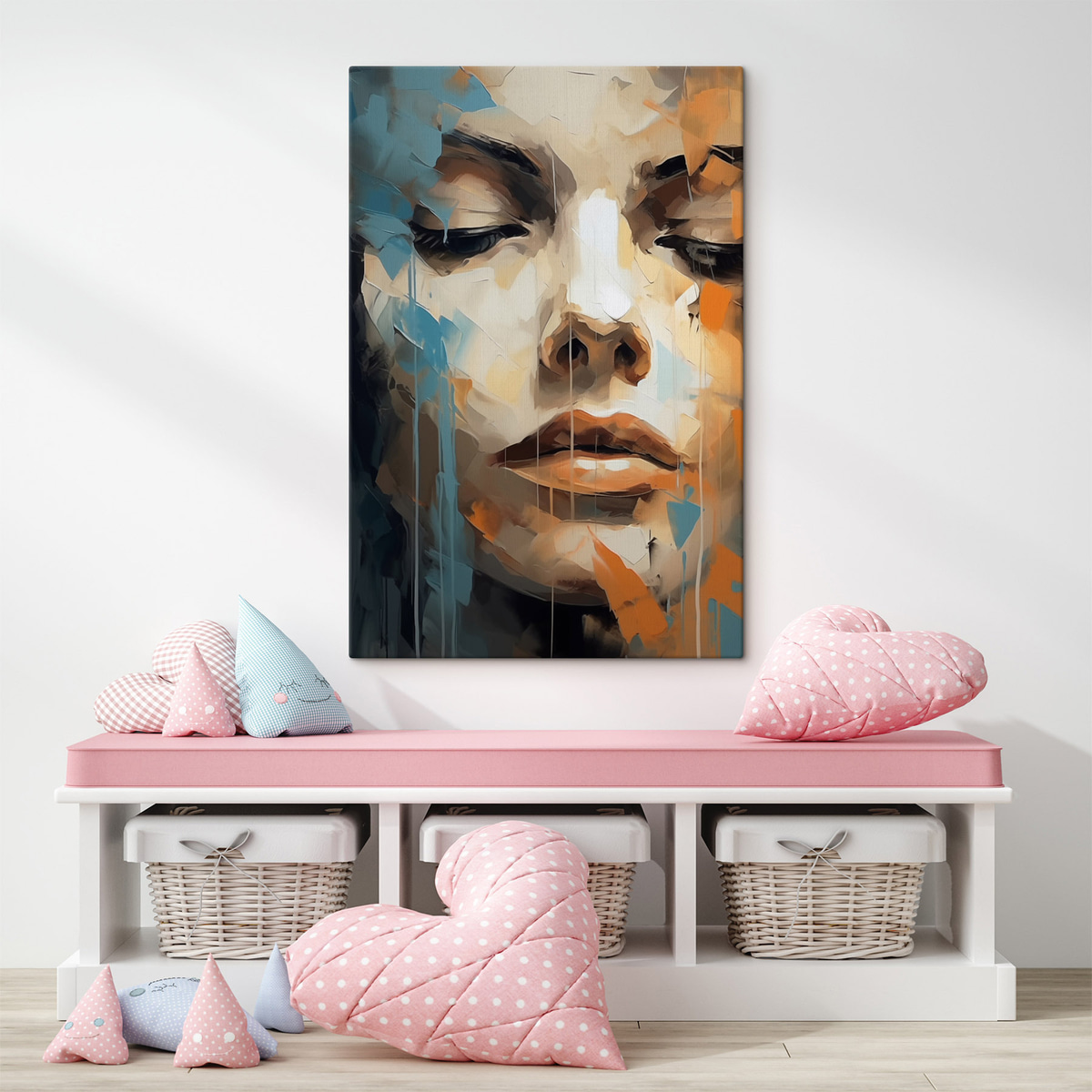 Abstract portret — interieur 1