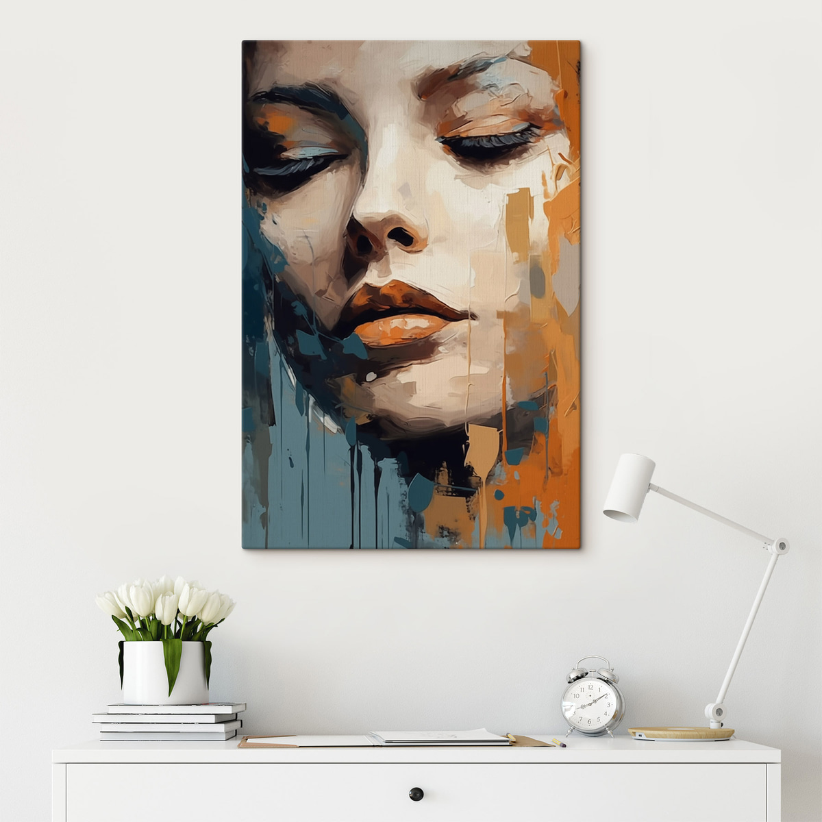 Abstract portret — interieur 1