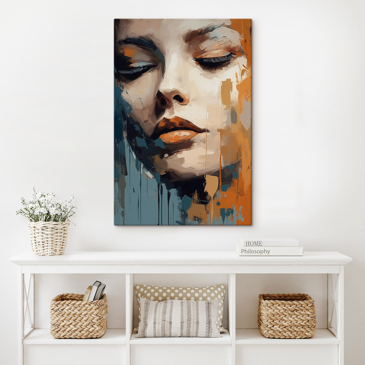 Abstract portret — interieur 2