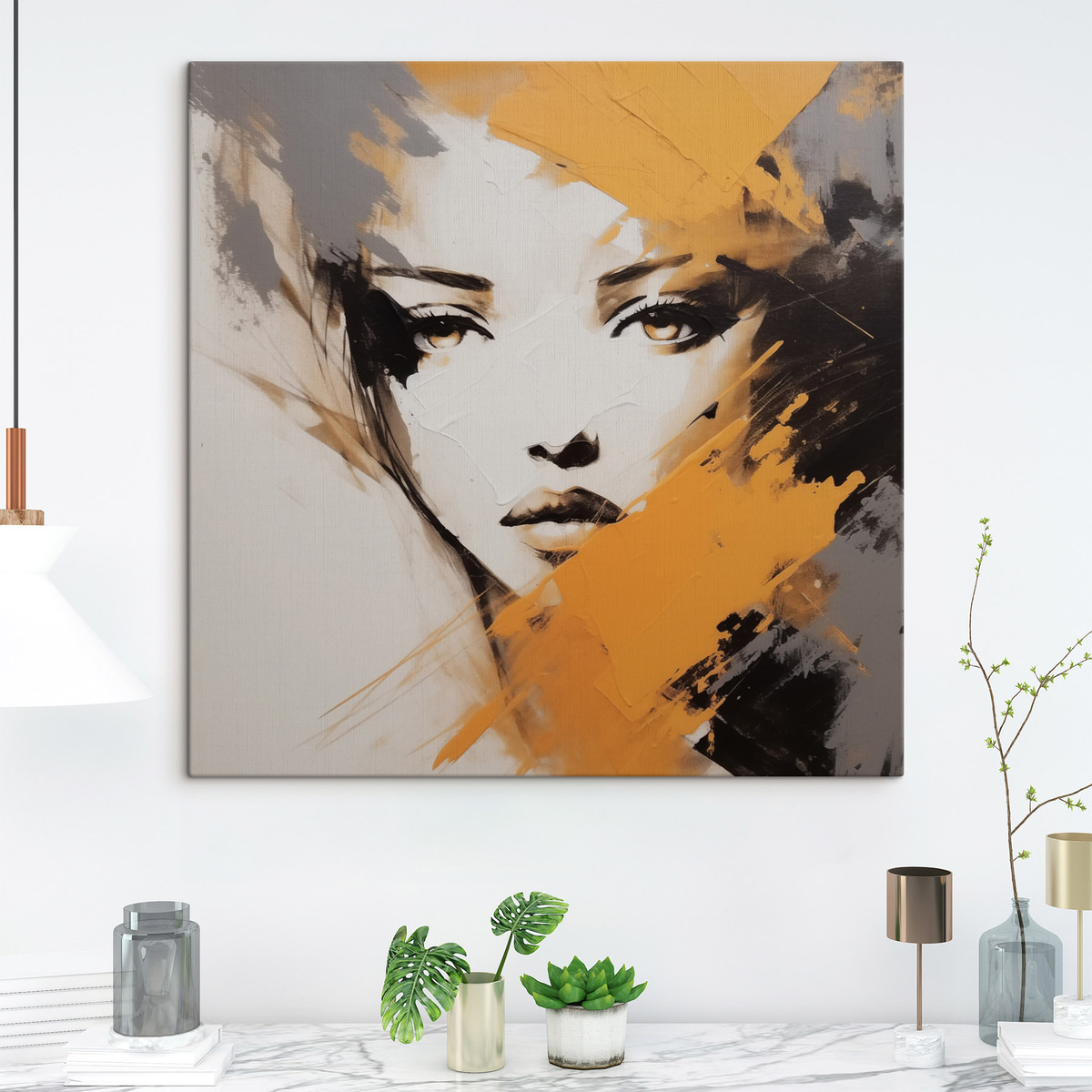 Abstract portret — interieur 2