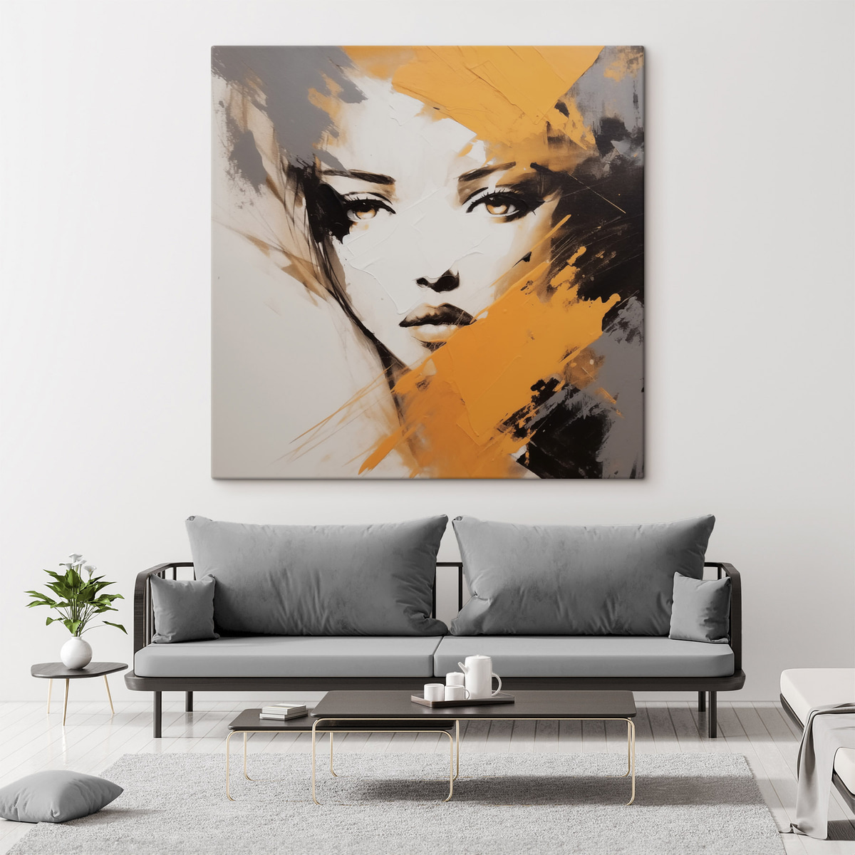 Abstract portret — interieur 1