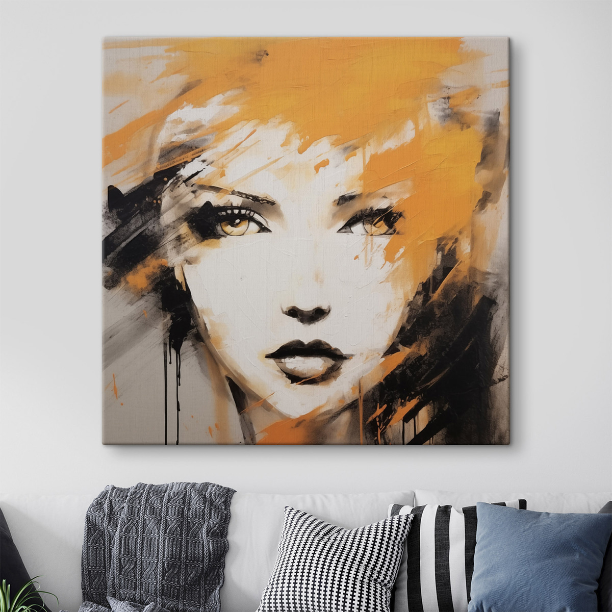 Abstract portret — interieur 2
