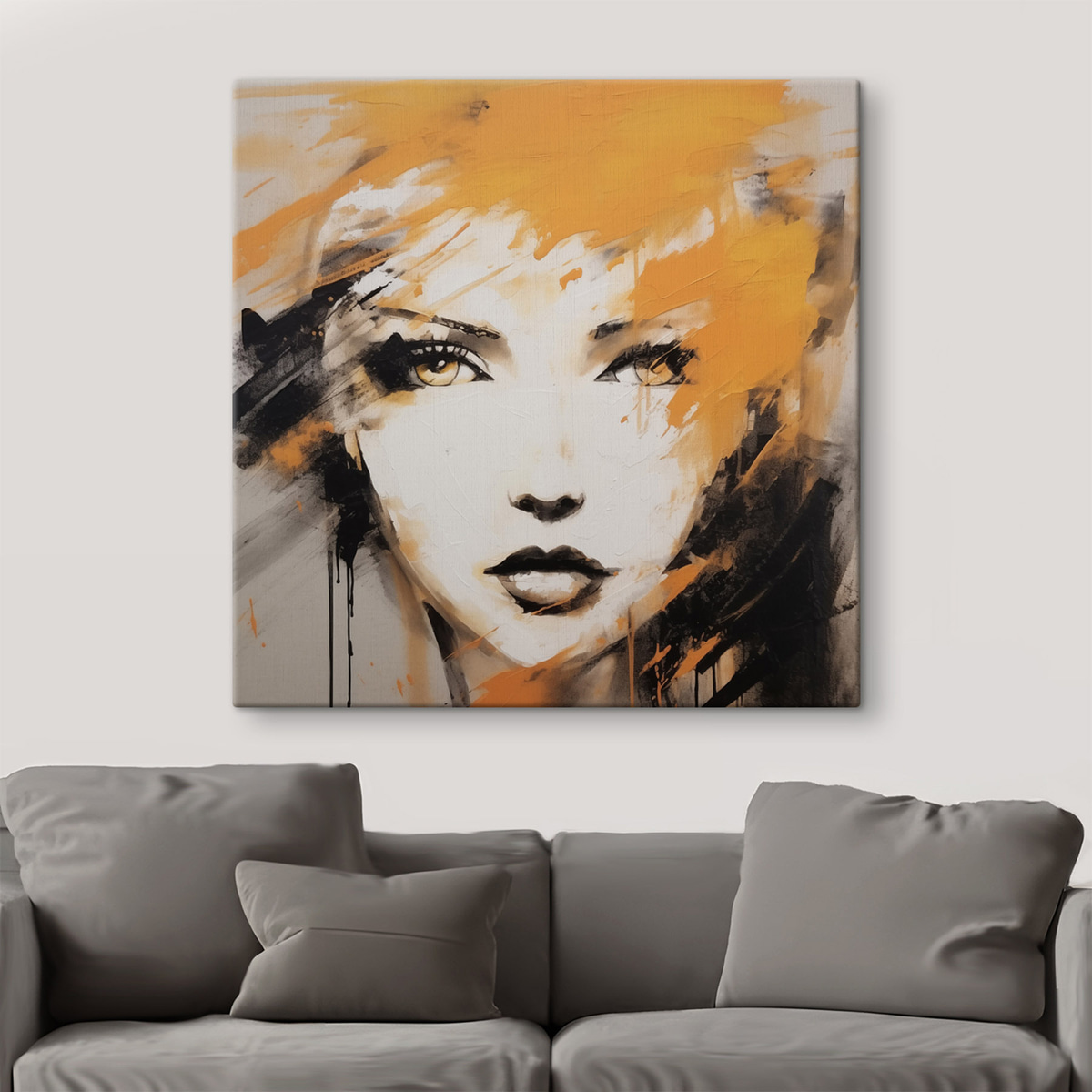 Abstract portret — interieur 1