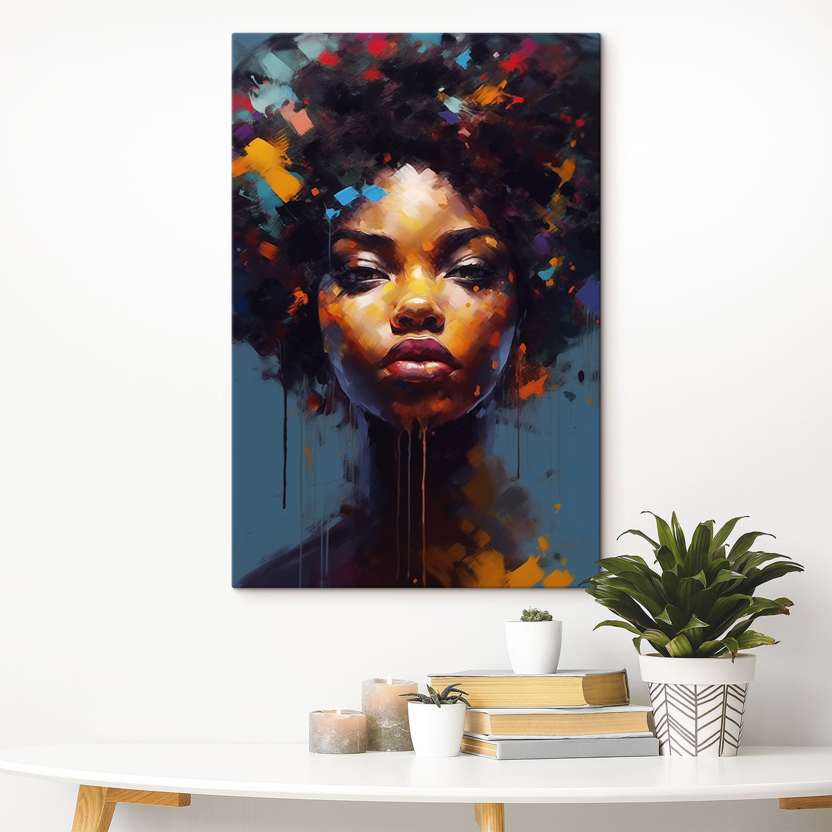 Abstract portret — interieur 2