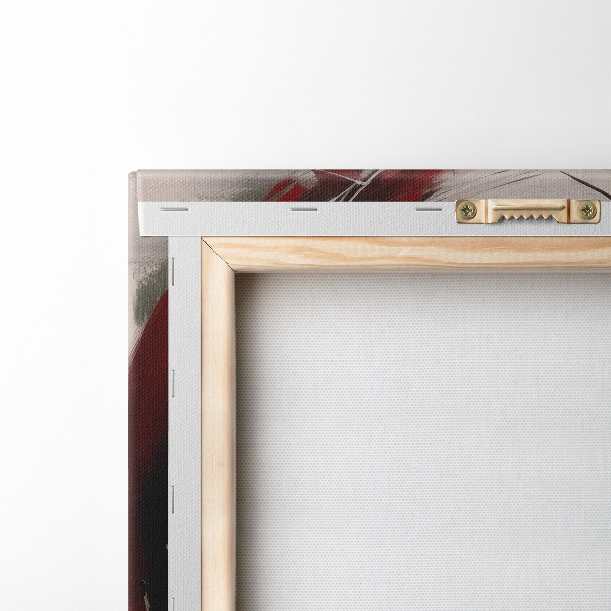 Abstractie — achterkant