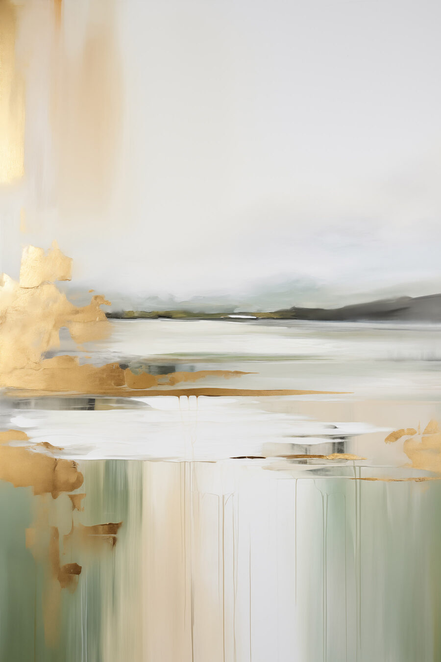 Landschapsschilderij — volledig ontwerp