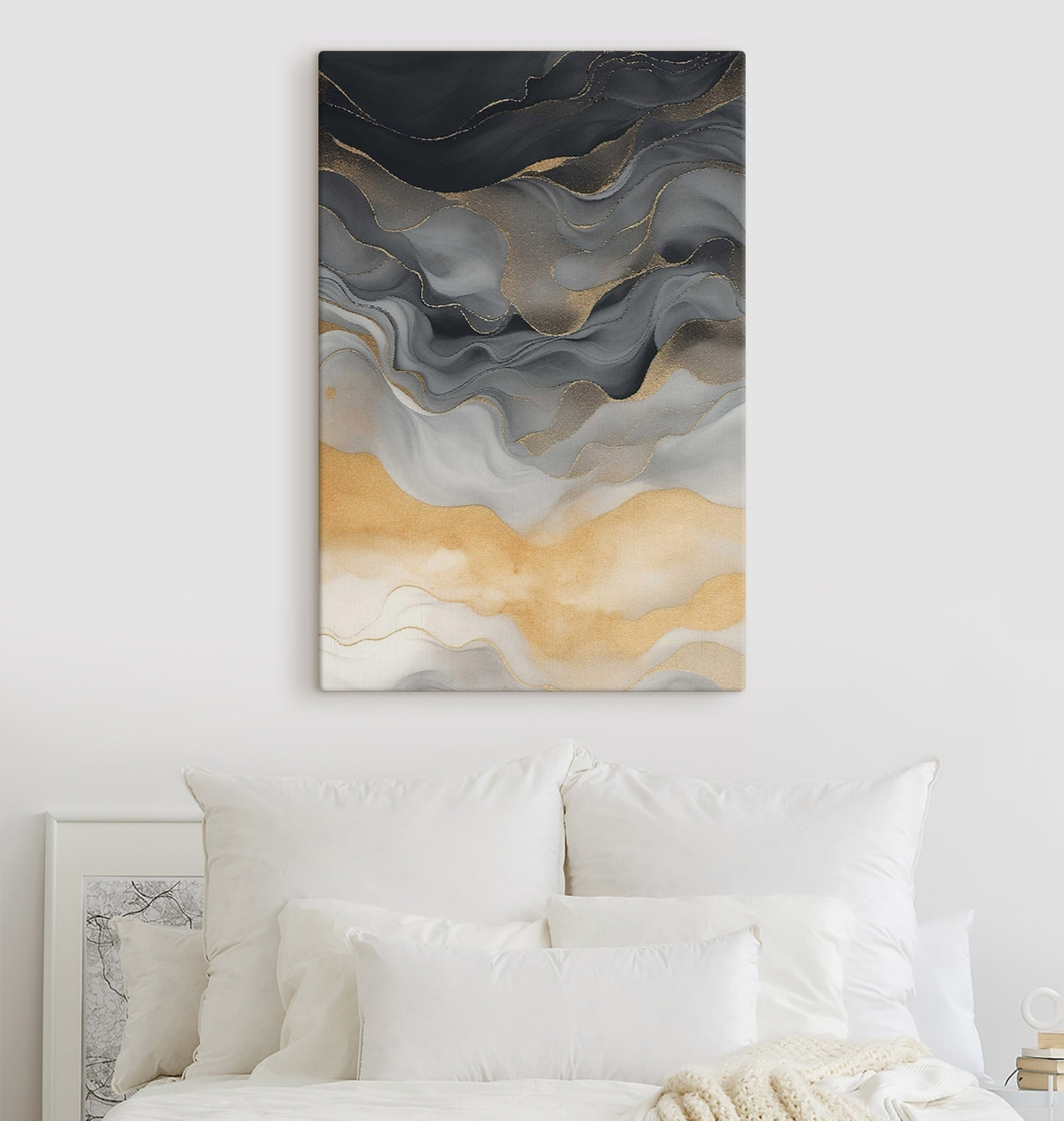 Vloeistoffen, verfstrepen — interieur 1