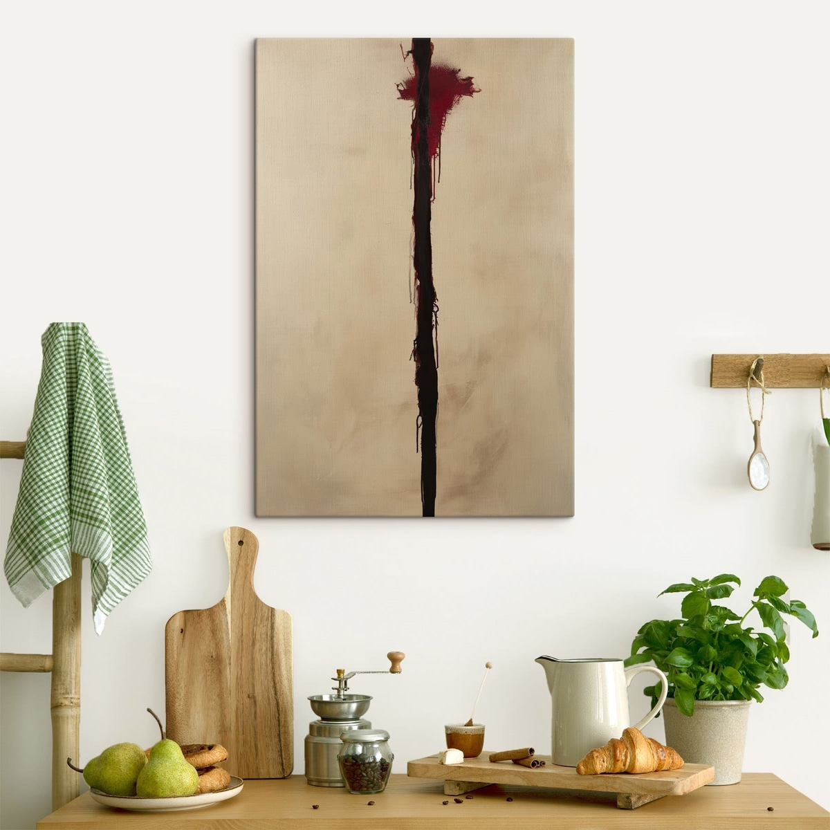 Rood accent — interieur 2