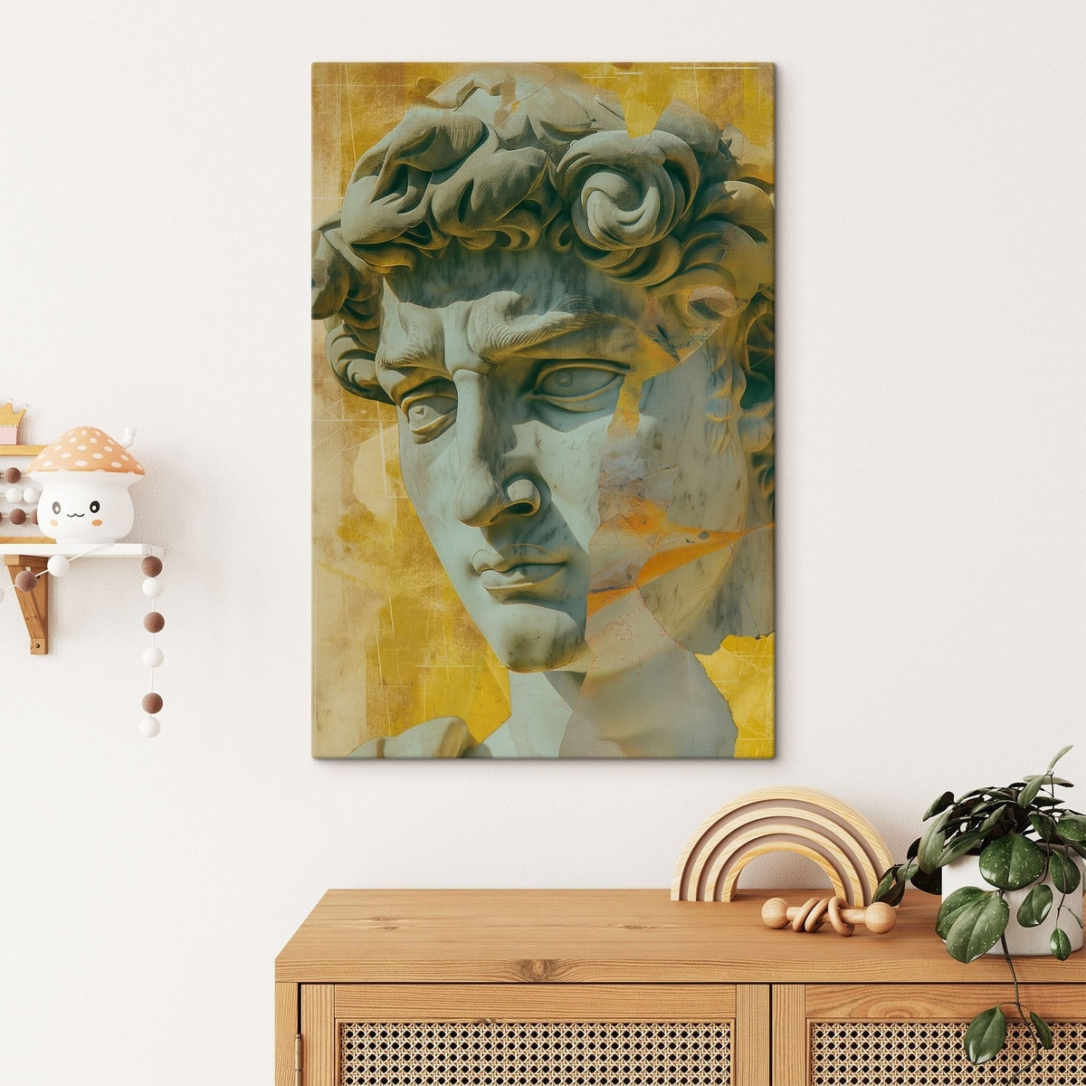 Antiek portret — interieur 2