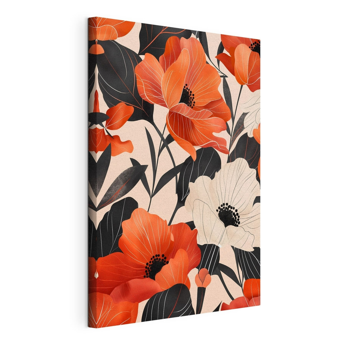 Grote kleurrijke bloemen — productweergave