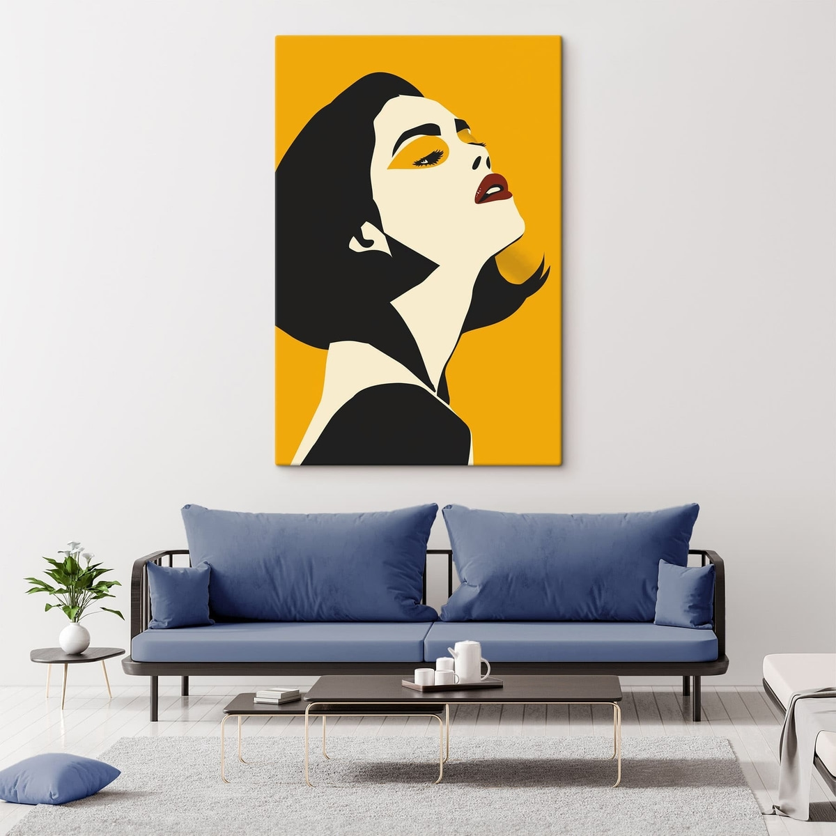 Popartmeisje — interieur 2