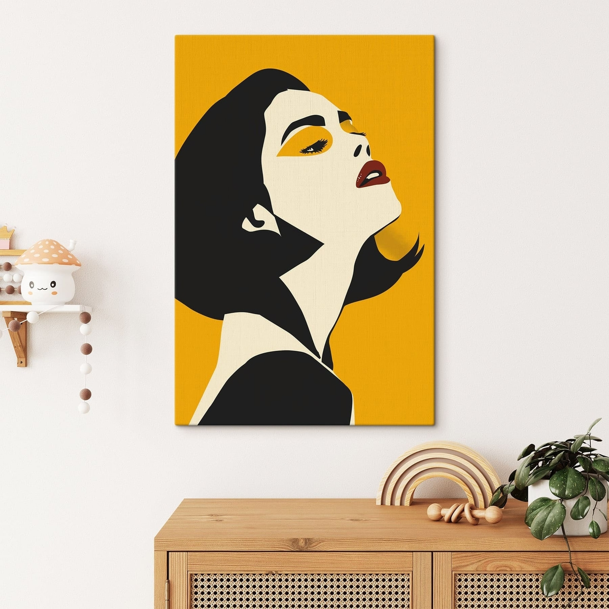 Popartmeisje — interieur 1