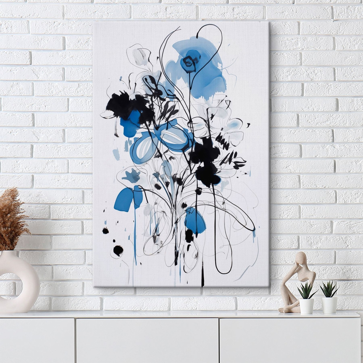 Abstractie met vlekken — interieur 1