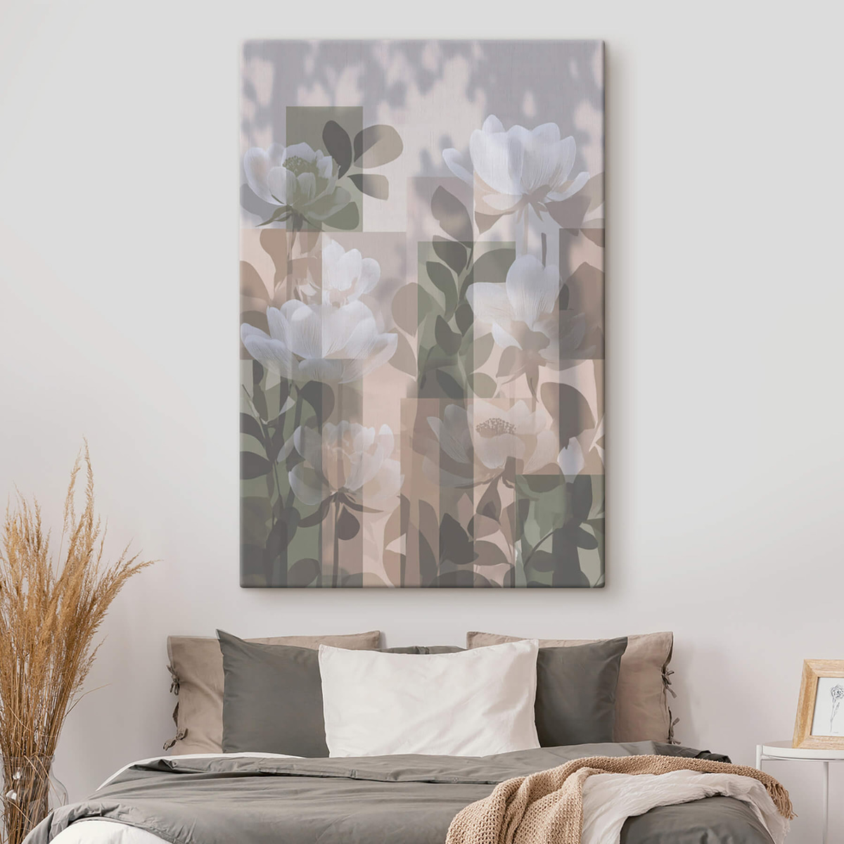 Abstractie met bloemen — interieur 3