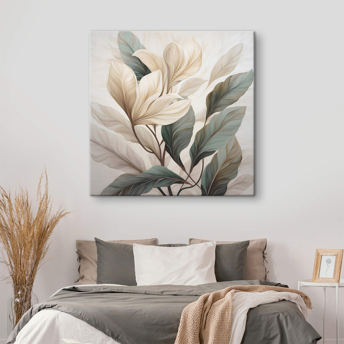 Bloemen met bladeren — interieur 2