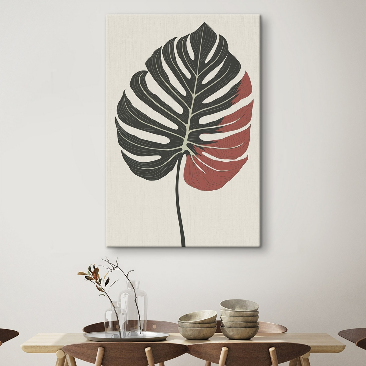 Tropisch blad — interieur 2