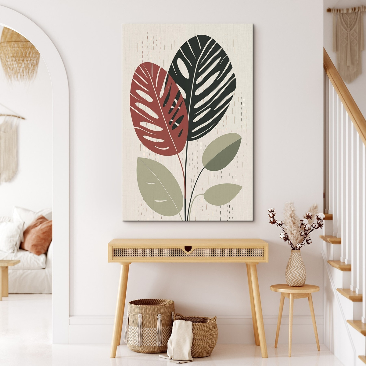 Tropische bladeren — interieur 1
