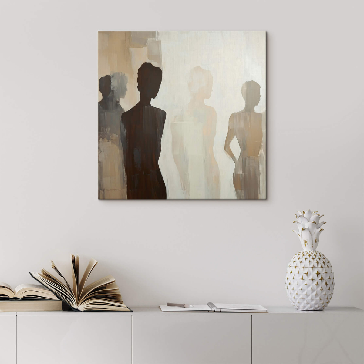Abstracte silhouetten — interieur 3