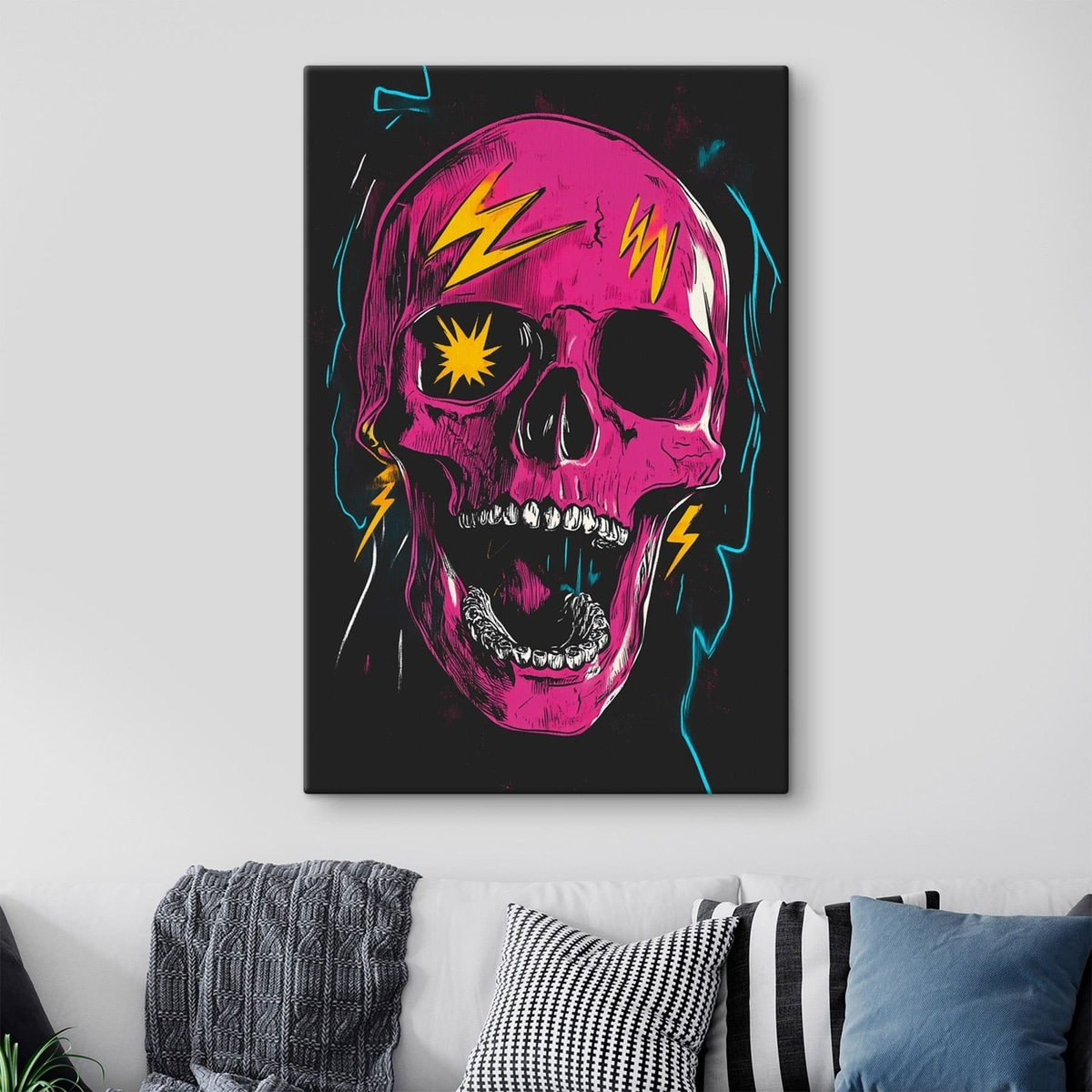 Abstracte schedel — interieur 2