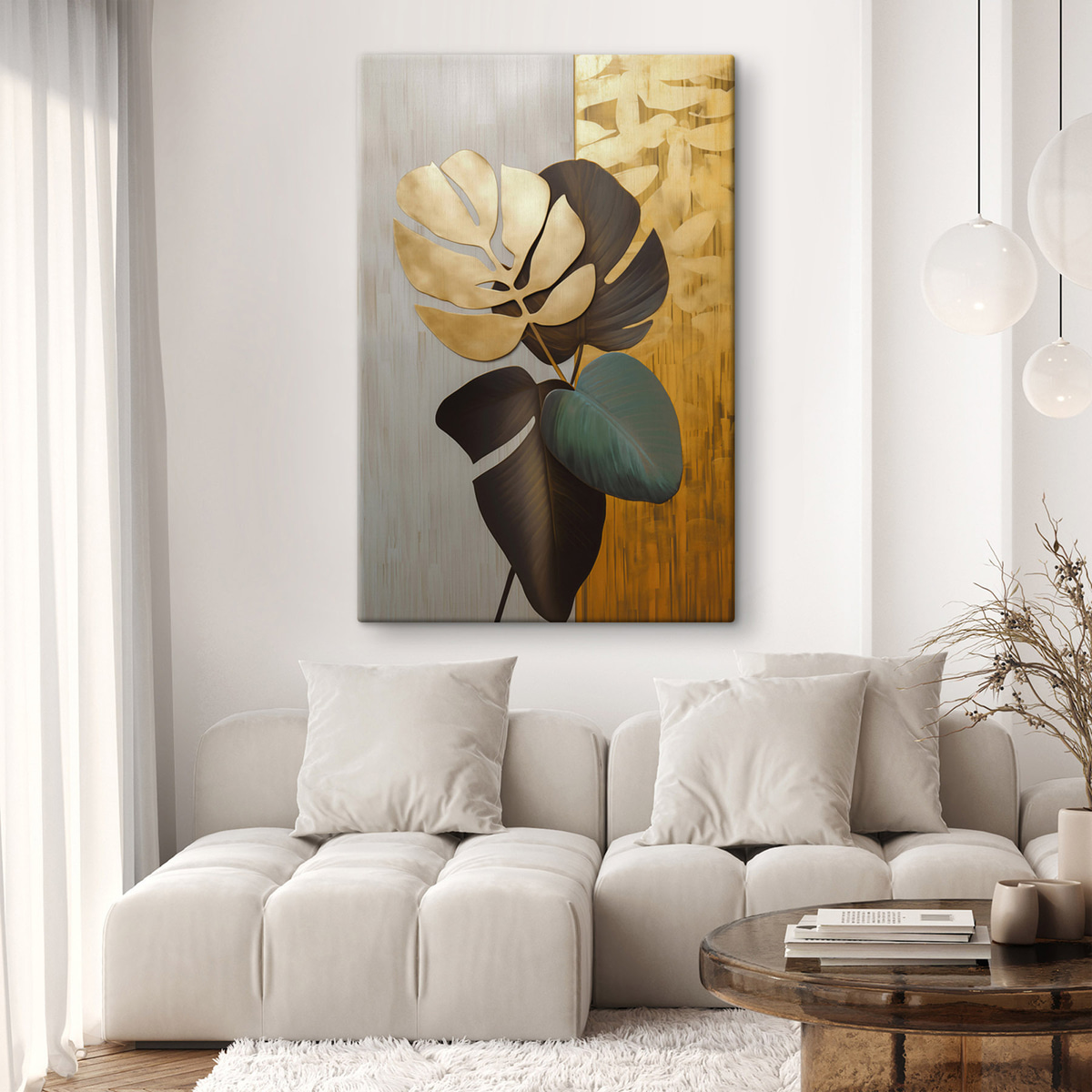 Tropische bladeren — interieur 1