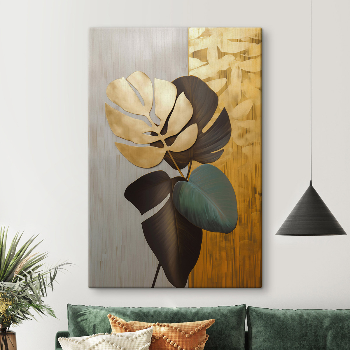 Tropische bladeren — interieur 2