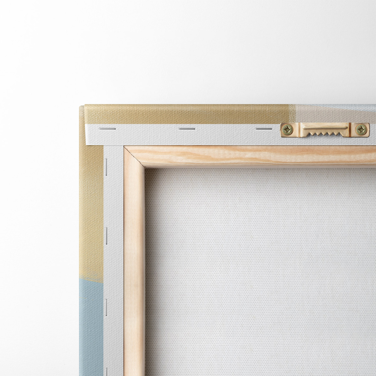 Abstract gezicht — achterkant