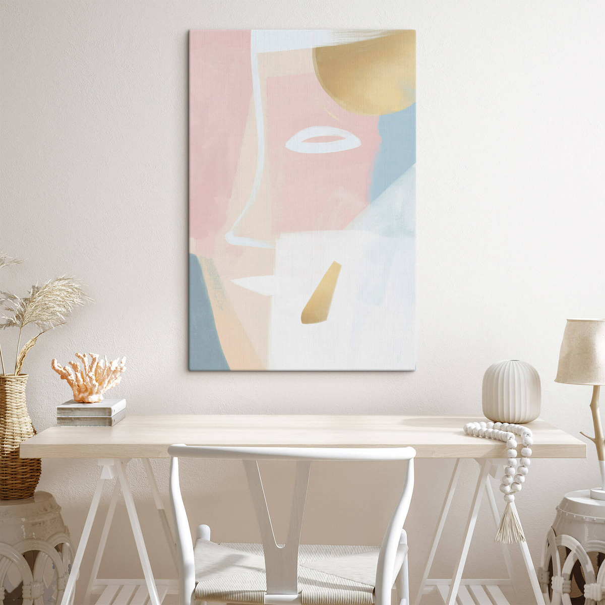 Abstract gezicht — interieur 3