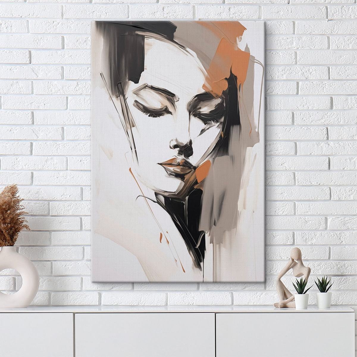 Abstract portret — interieur 1