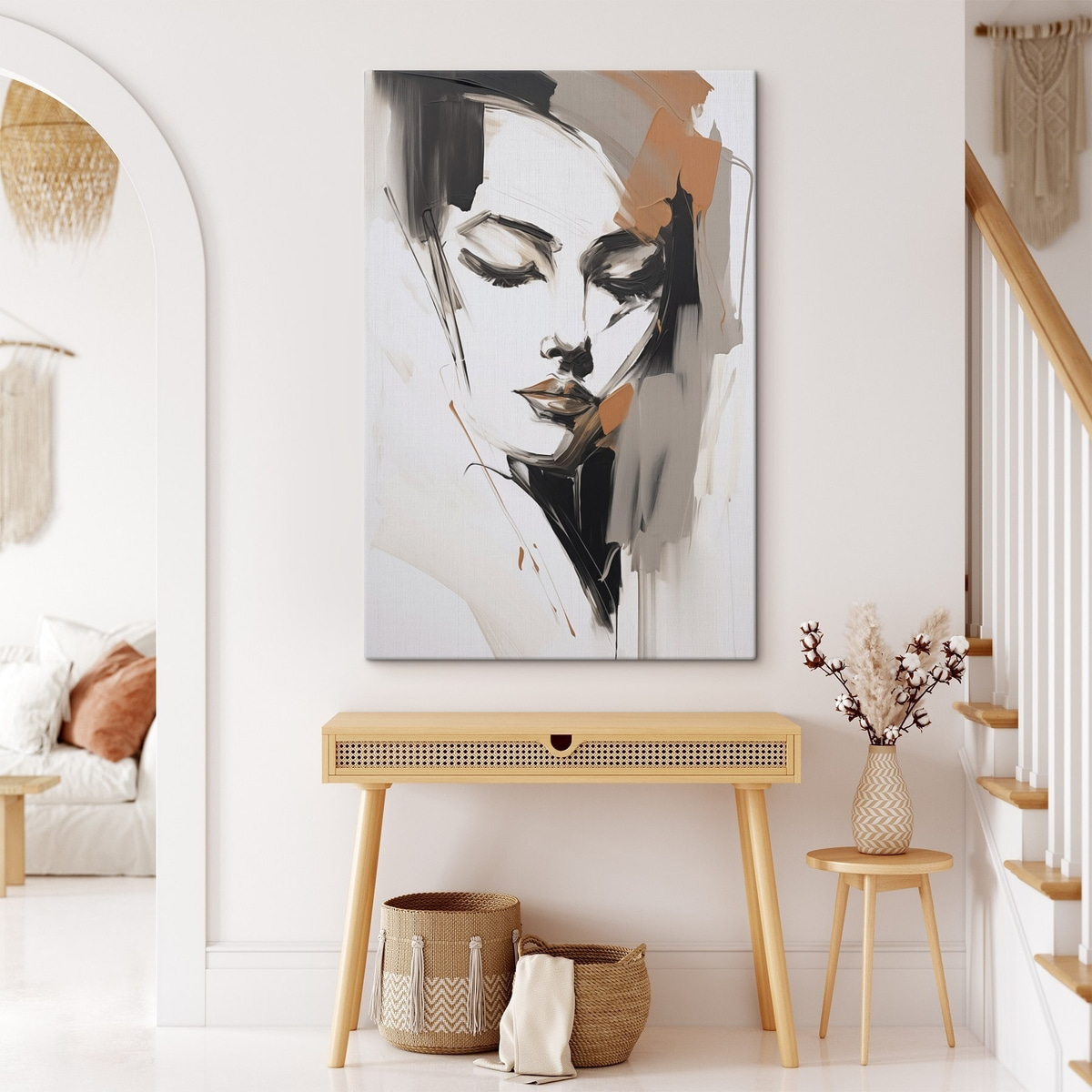 Abstract portret — interieur 2