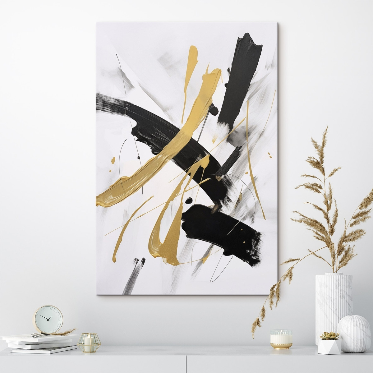 Chaotische abstractie — interieur 1