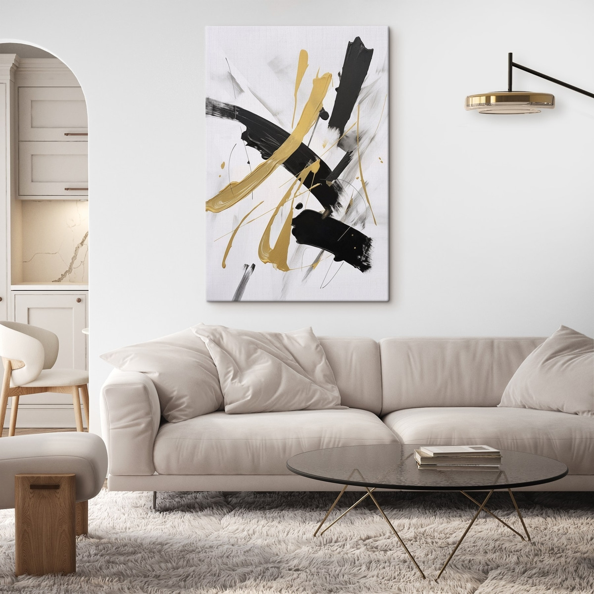 Chaotische abstractie — interieur 2