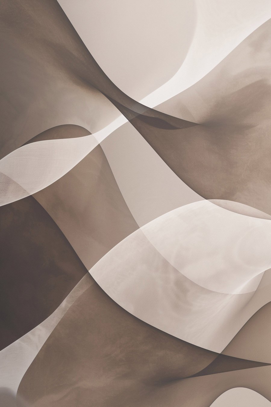 Delicaat doorschijnend abstract — volledig ontwerp