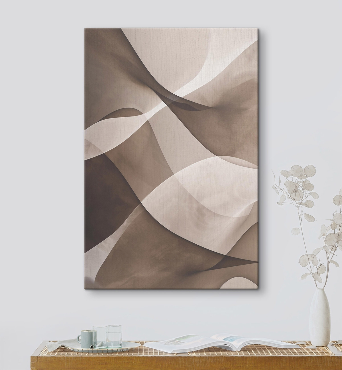 Delicaat doorschijnend abstract — interieur 2