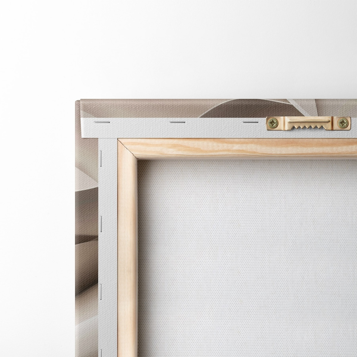 Grote abstracte roos — achterkant