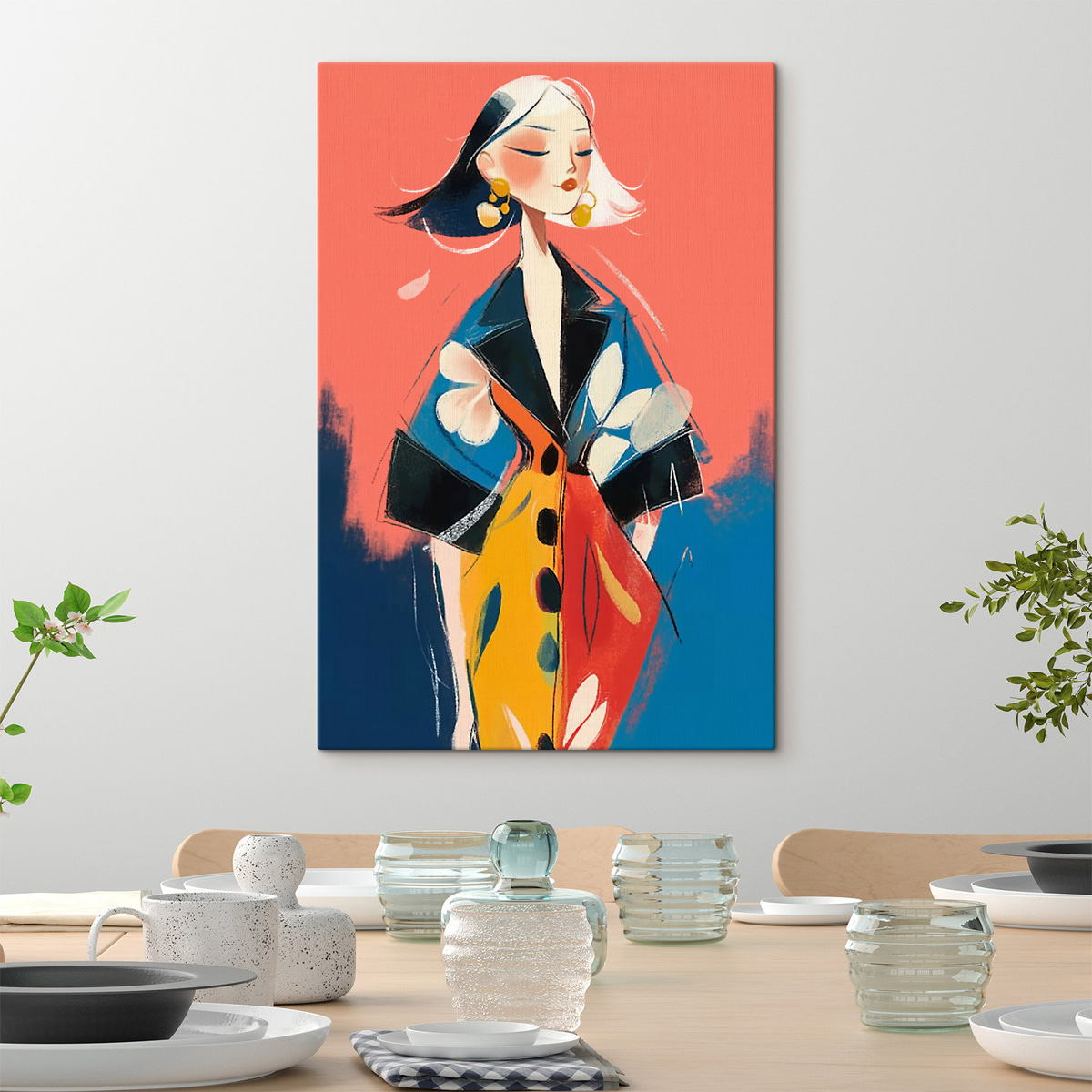 Meisjesportret — interieur 1