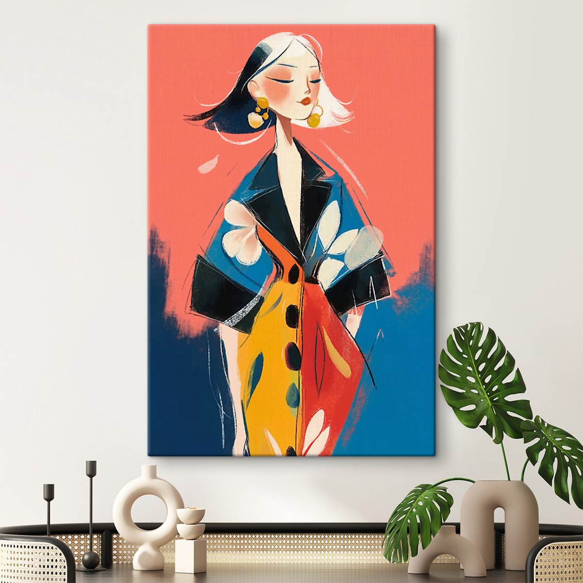 Meisjesportret — interieur 2